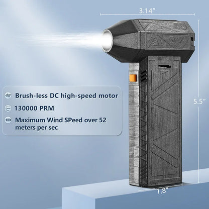 Air Blower Mini Turbo Jet Fan-Handheld Industrial Duct Fan